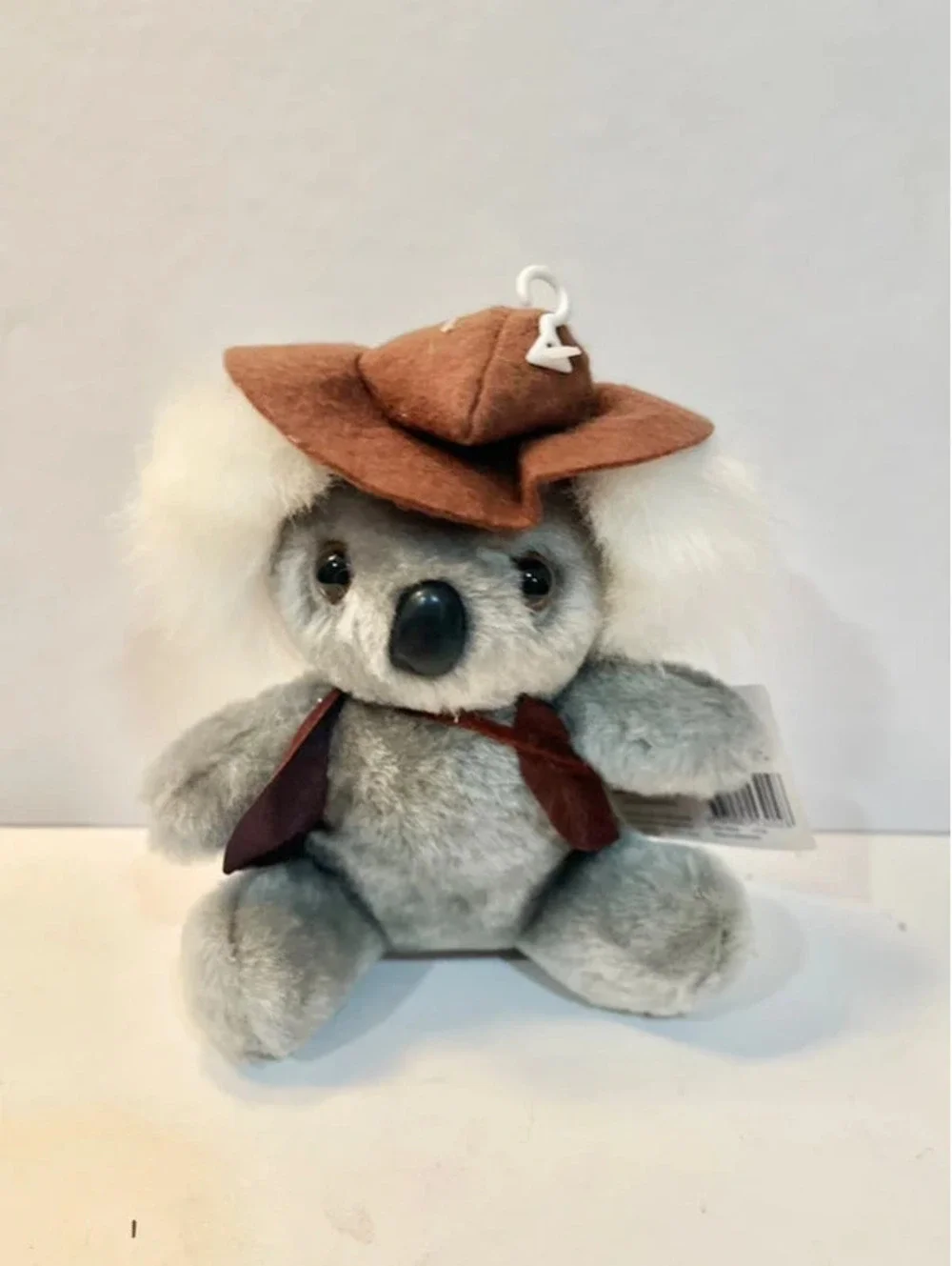 Koala bear Australia Plush Toy 7” Sitting Stuffed Animal With Hat Grab A Jumbuck